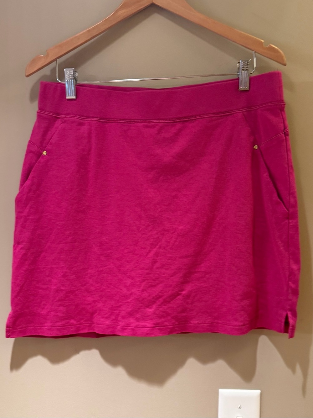 Jones New York fuchsia Pink Mini Skort Large